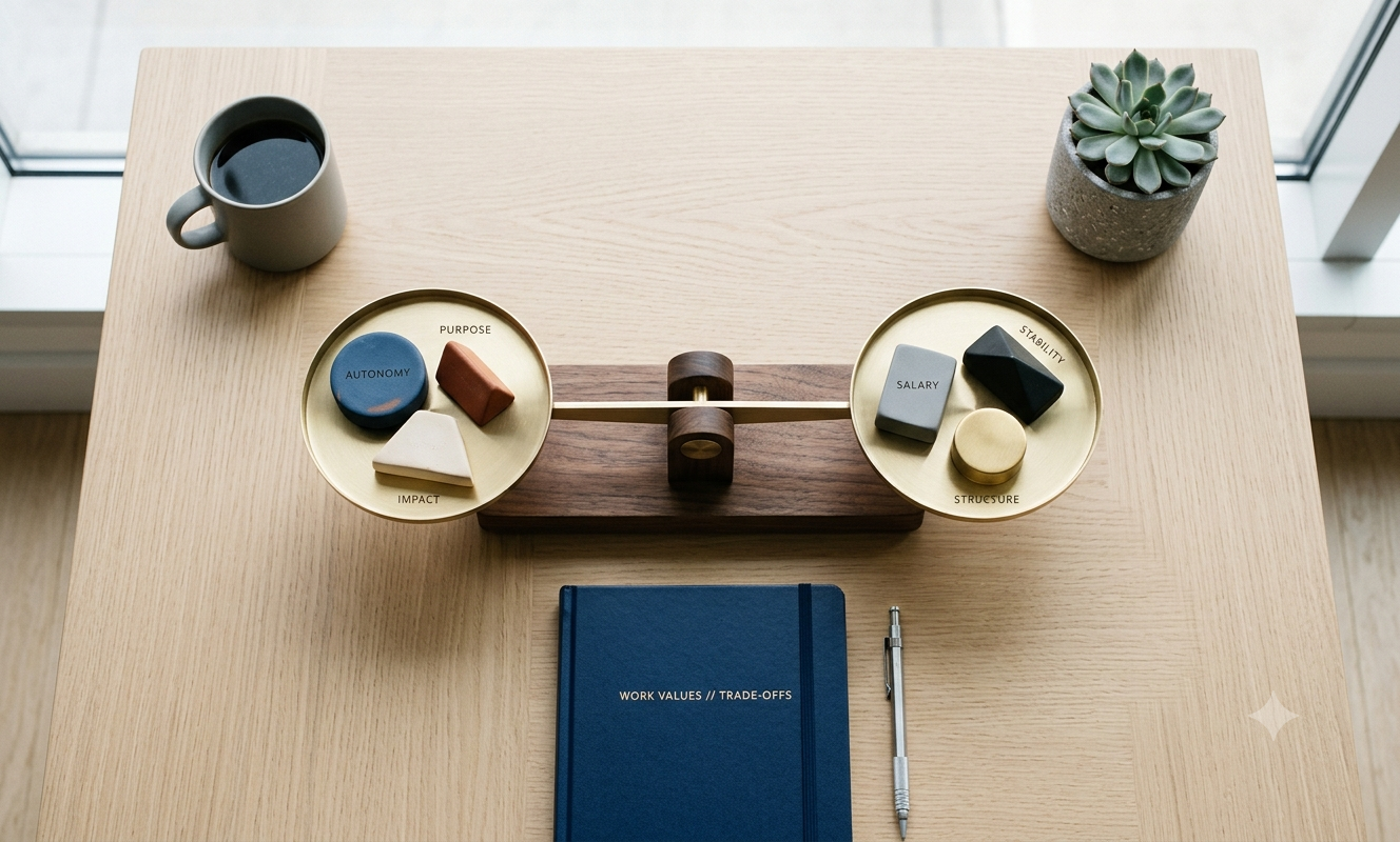 Work Values vs Personality Types: What Actually Predicts Whether You'll Be Satisfied in a Role